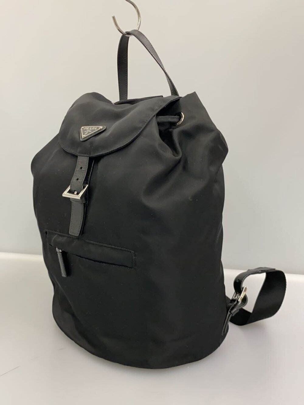 Prada Triangle Backpack Black - Picture 2 of 8